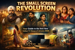 Indian television drama characters collage