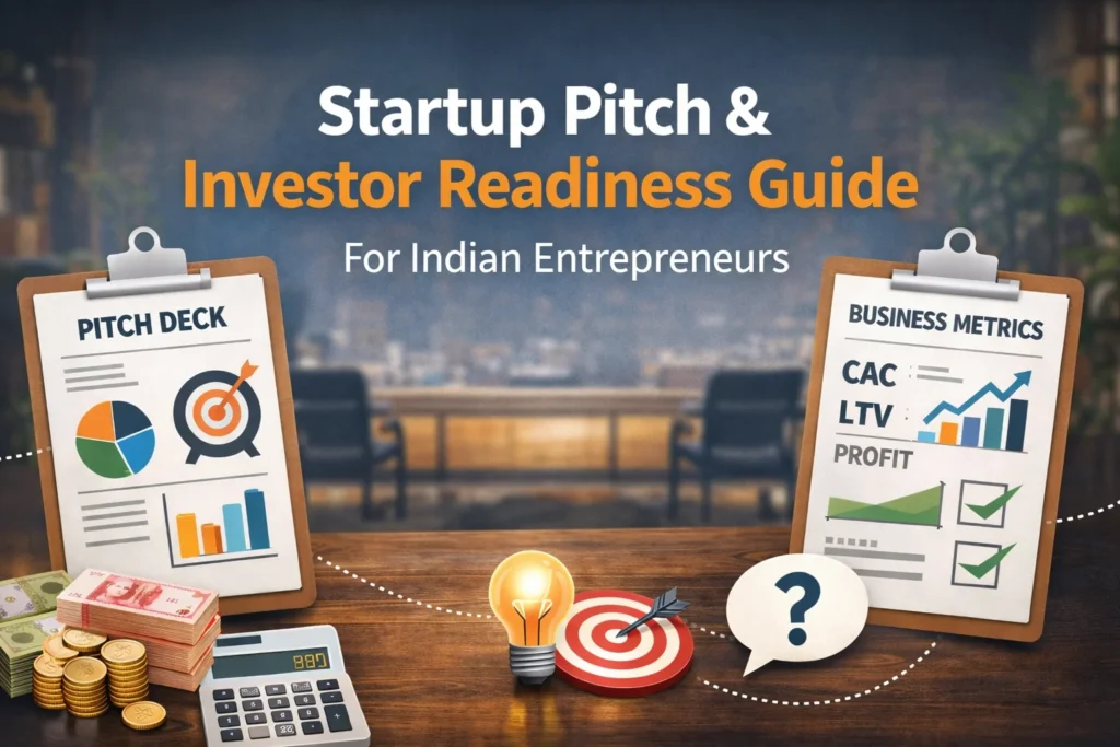 Learn how to prepare for shark tank india preparation guide covering pitch deck structure, key startup metrics, valuation logic and common investor questions.