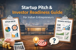 Learn how to prepare for shark tank india preparation guide covering pitch deck structure, key startup metrics, valuation logic and common investor questions.