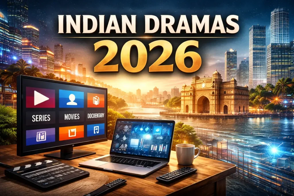 Indian dramas 2026 OTT industry analysis AI illustration