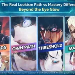 the Path vs Mastery concept in Lookism Manhwa combat system.