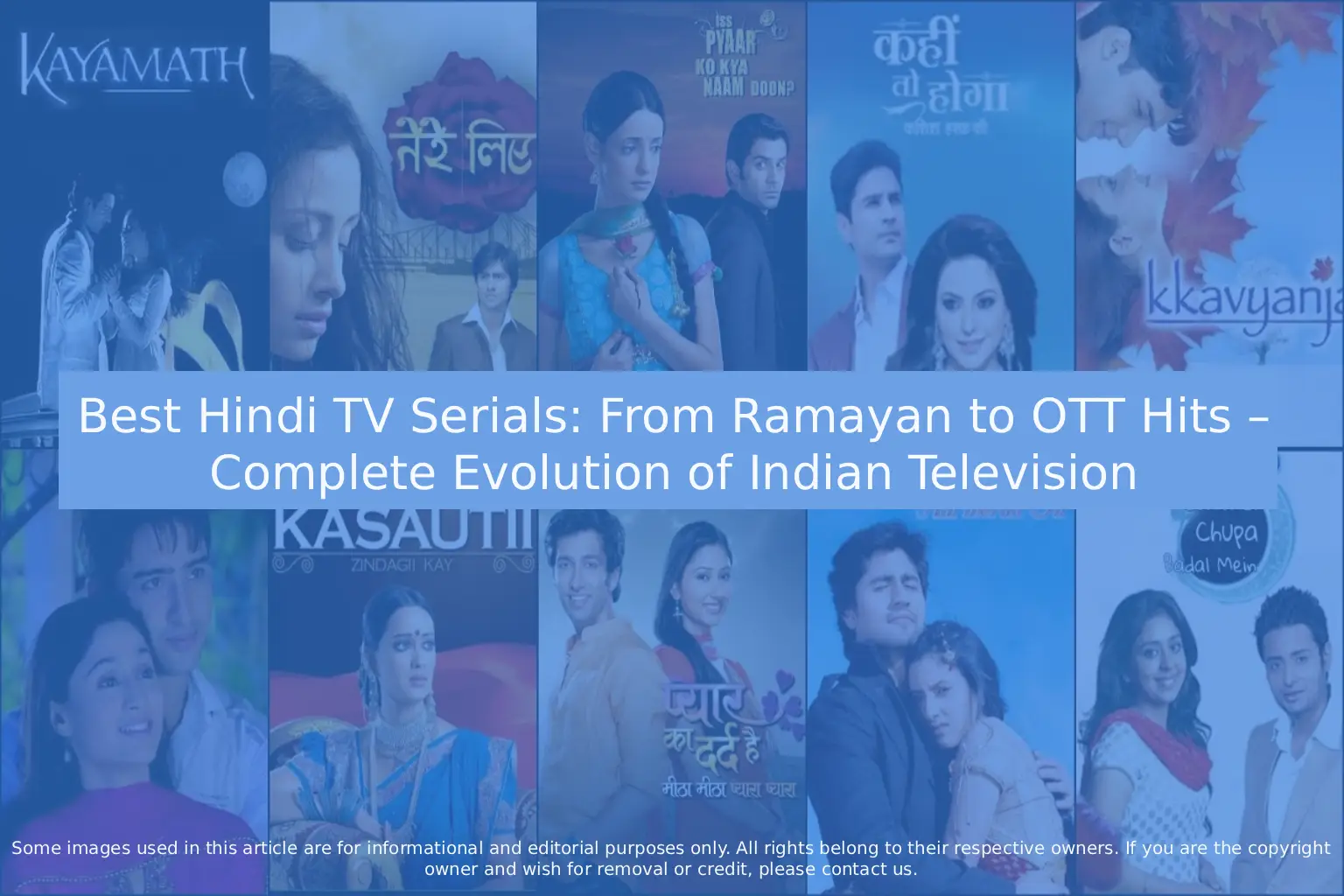 Serial India Best Hindi TV Serials: Top Shows from Ramayan to OTT Era