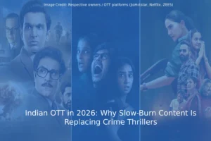 Top Indian OTT platforms 2026 including JioHotstar Netflix ZEE5 and YouTube
